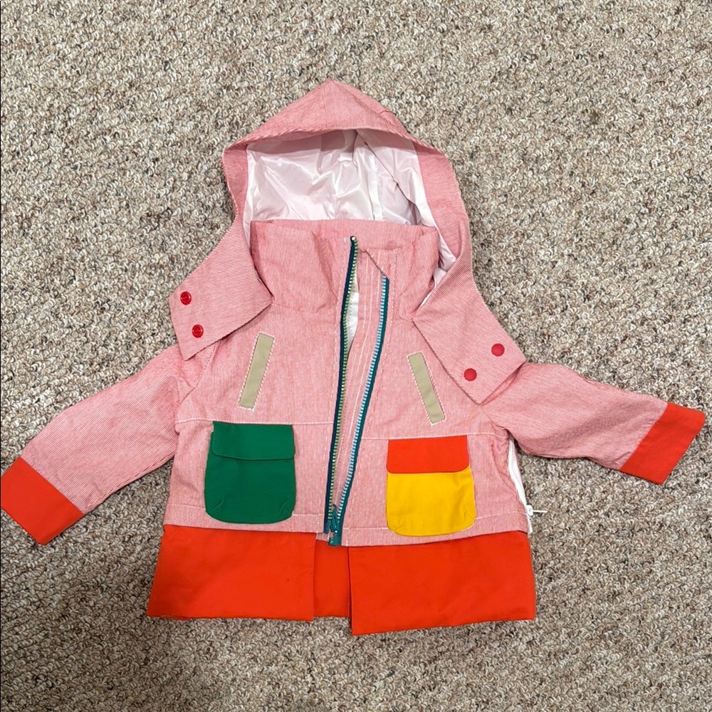 Colorful Kids Jacket with Hood